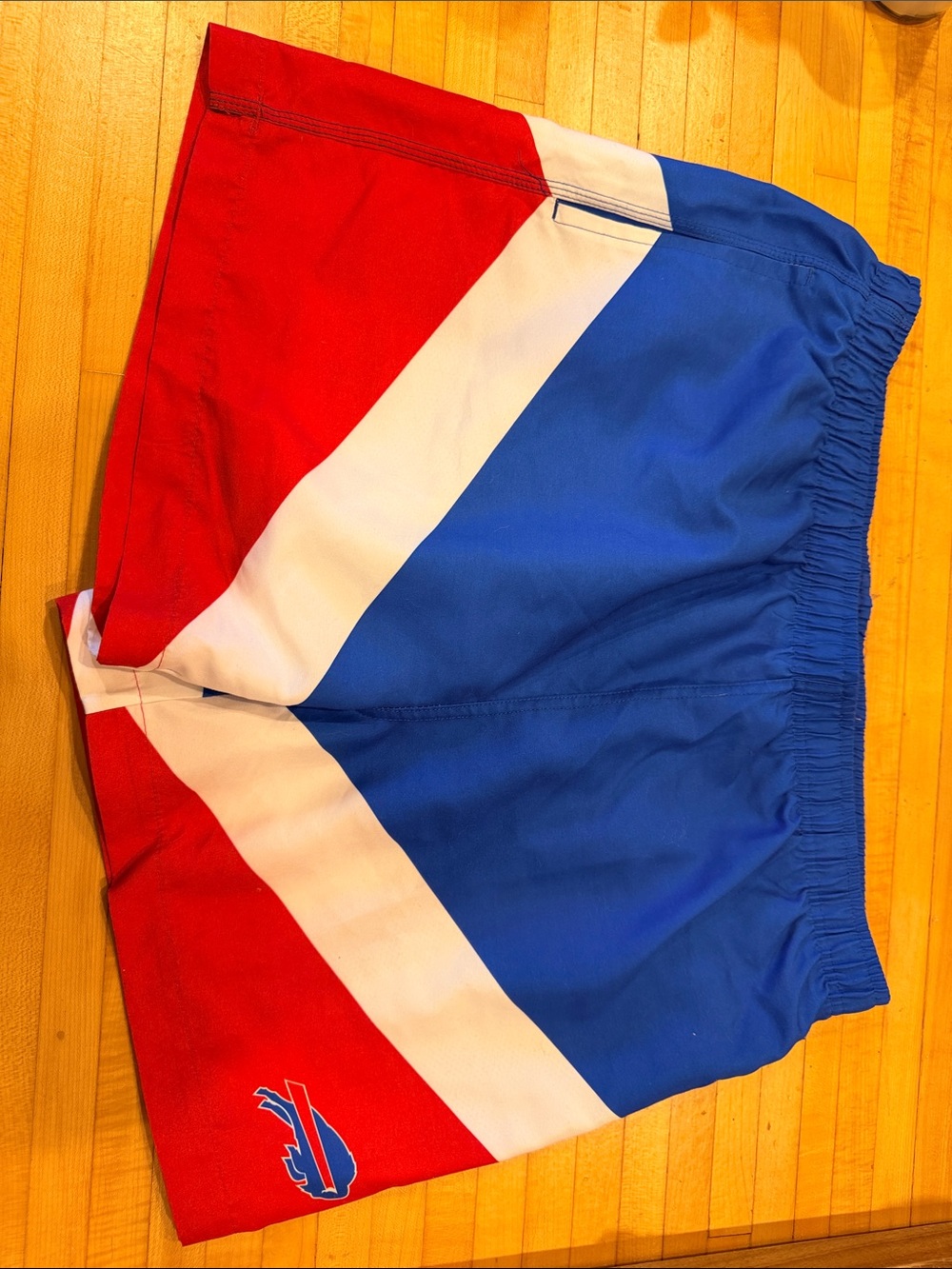 Buffalo Bills Red White Blue Swim Trunks